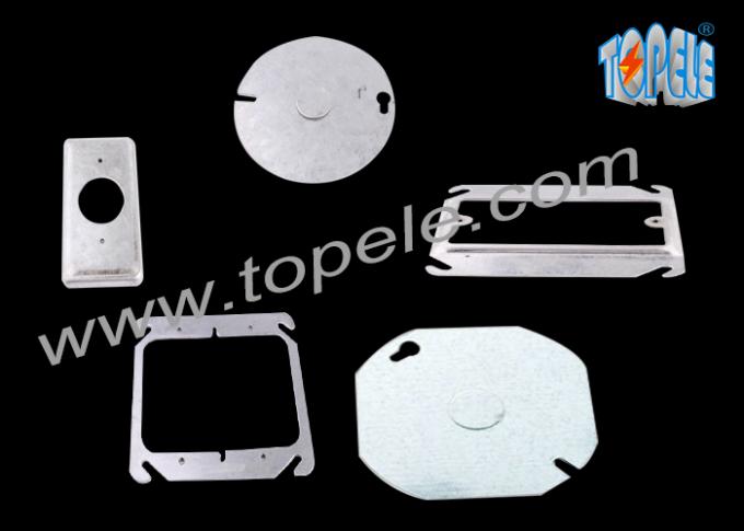 Round Gang Electrical Boxes And Covers Weatherproof Flat Use To Attach Switches