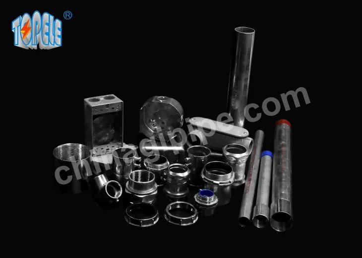 4 pous mouri anplak aliminyòm bò kote Aux elèktrik debouche bwat yo / ekstansyon bag