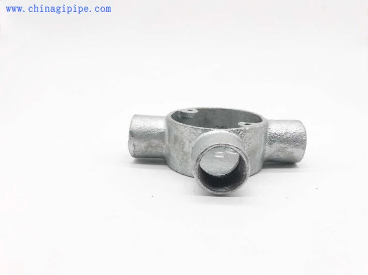 BS31 And BS4568 Conduit Junction Box -Tee
