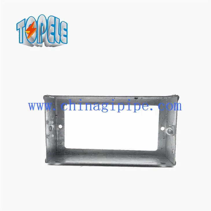 De switch gang ak bwat priz bwat elektrik ak kouvèti